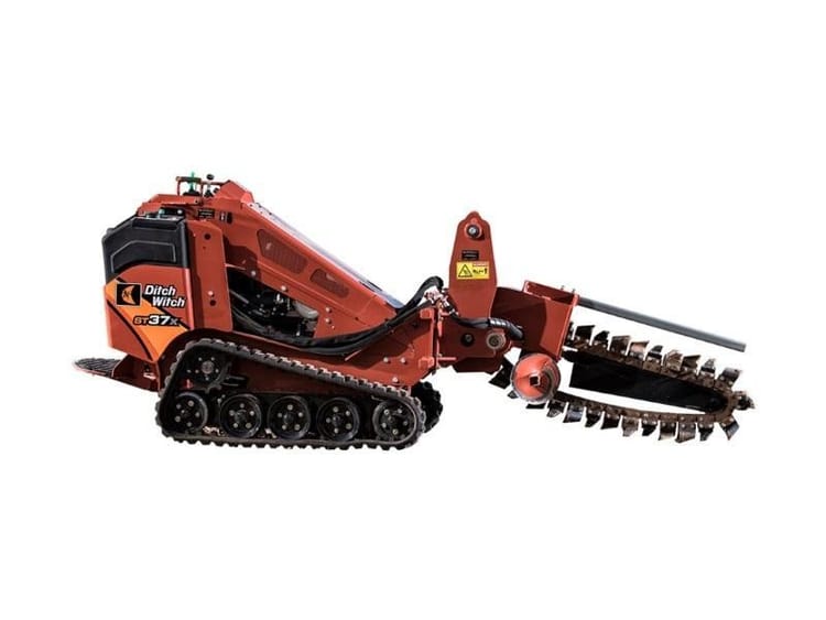 Stand-on Trencher (Diesel)