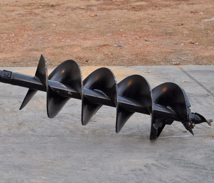 Auger Bits for a Skid Steer