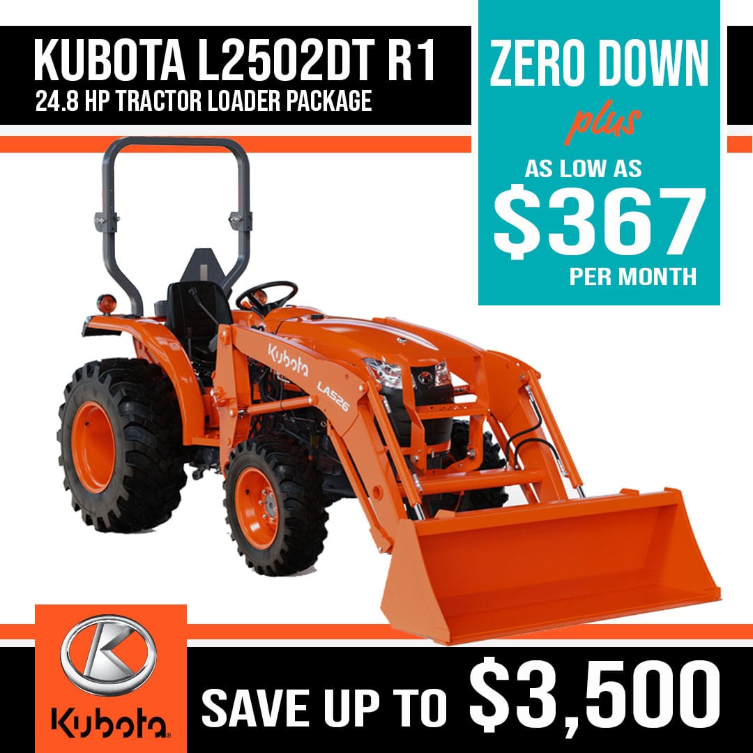 Kubota L2502DT with loader