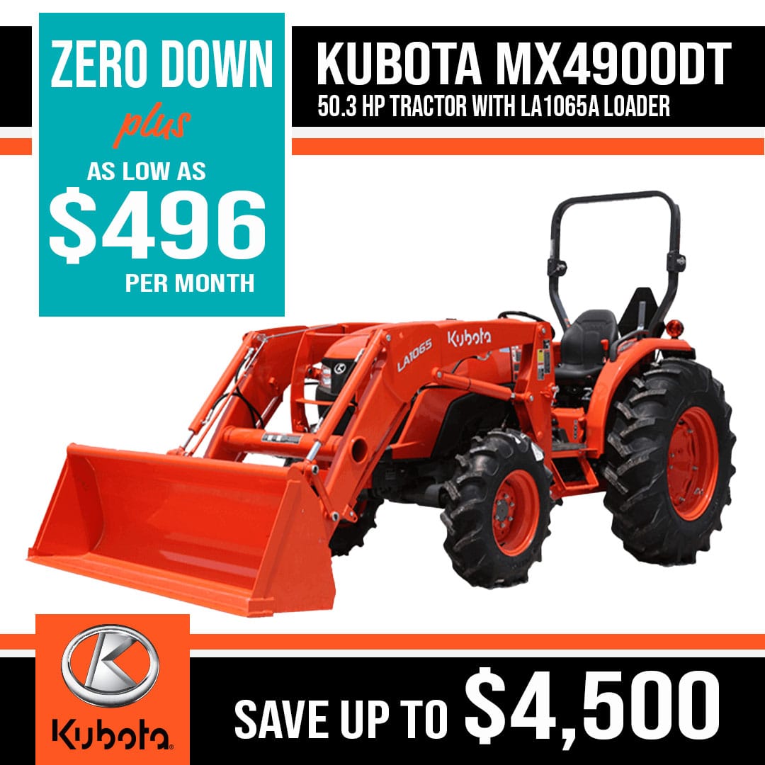 Kubota MX4900DT with loader