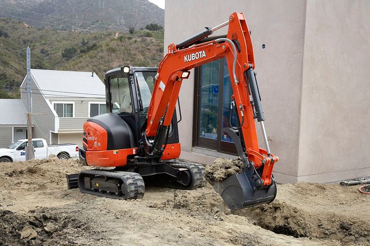 Mini Excavator KX040-4 W/Thumb