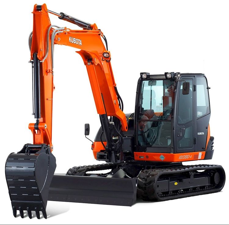 Mini Excavator KX080-4 w/Thumb